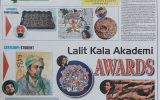 Lalit kala Akademi Awards - Daily Post by Urvashi Sharma